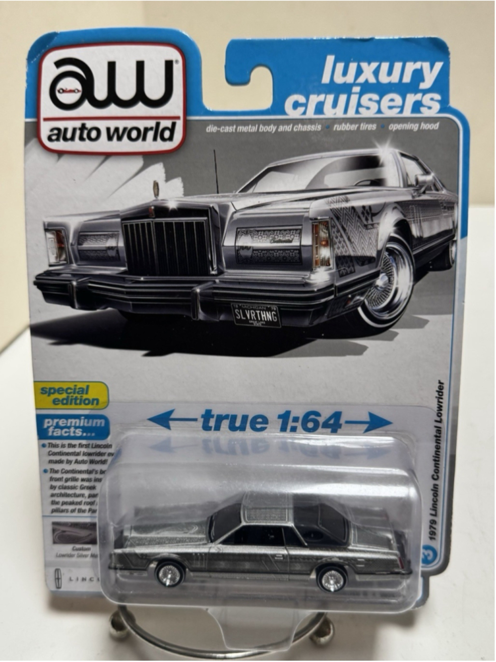Auto World Luxury Cruisers Special Edition 79 Lincoln Continental Lowrider 1:64
